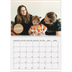 Calendário A4 duplo — Autocolante de fotografia [Fevereiro]
