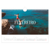 Calendário A4 horizontal — Escapadinha infinita [Fevereiro]