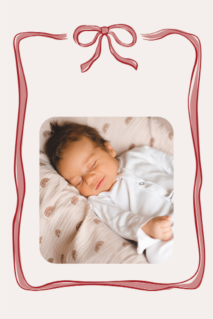 Cartões de agradecimento — Enrolado em laços