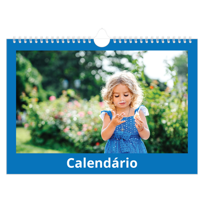 Calendário A4 horizontal — Colorir o meu mundo [capa]