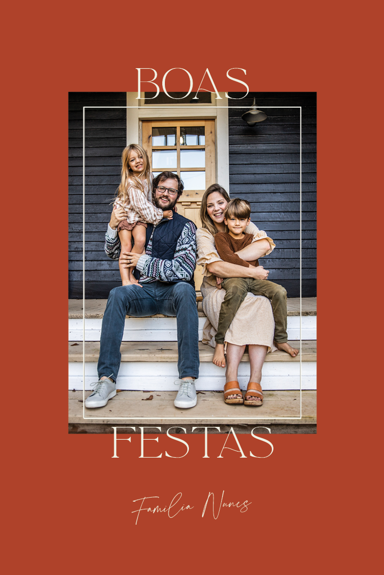 Cartões — Férias felizes em família