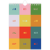 Calendário A5 — Divertido e colorido [capa]