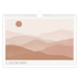 Calendário A4 horizontal — Citações de bem-estar [capa]