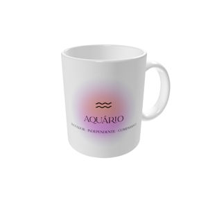 Canecas personalizadas — Degradê de astrologia - Aquário