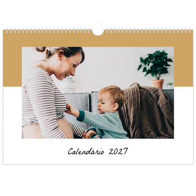 Calendário A3 Horizontal — Calendário da lista [capa]