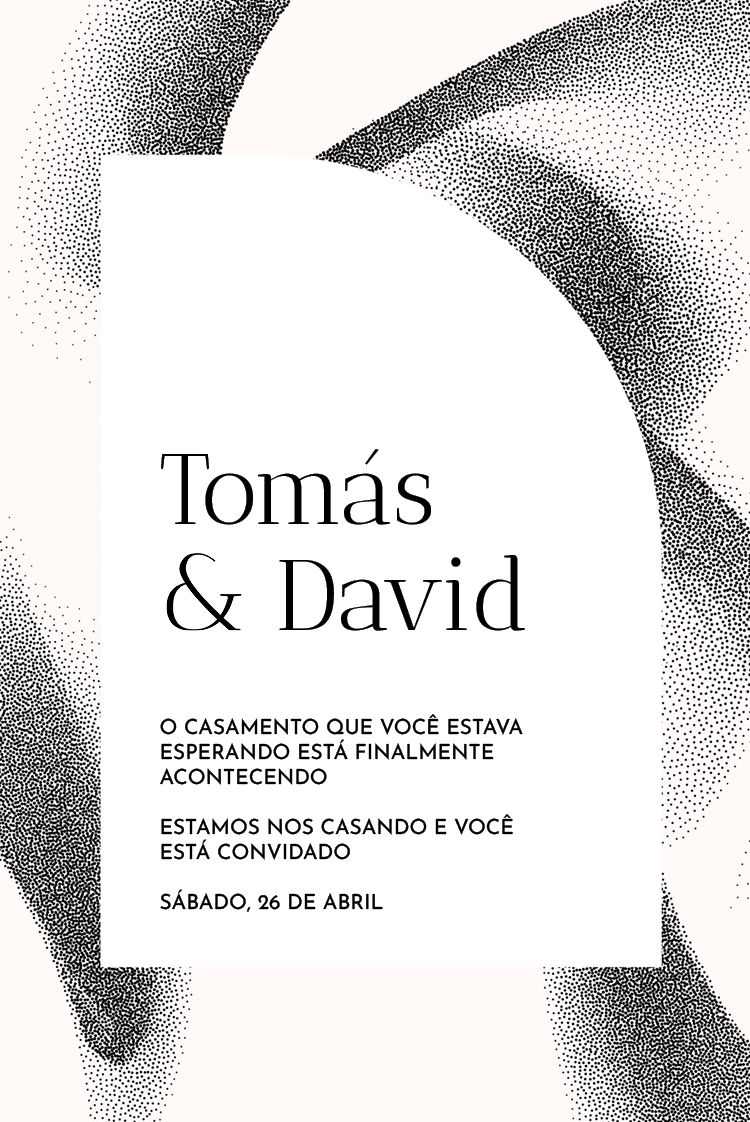 Convites — Chique urbano