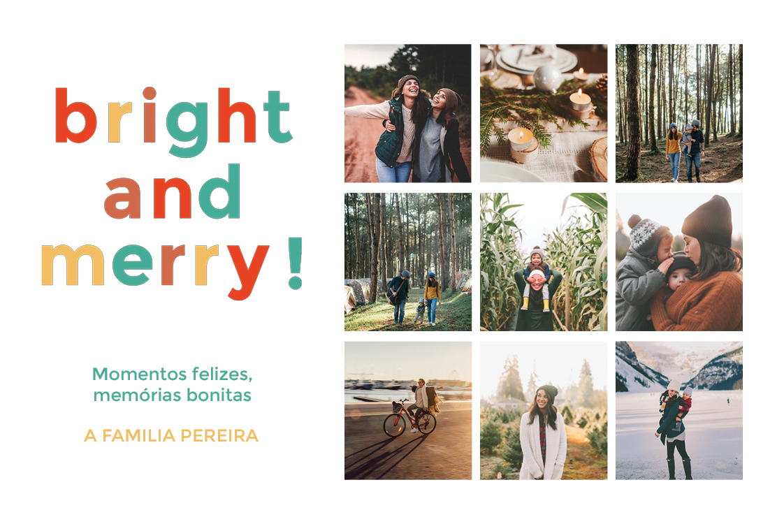 Cartões — Brilhante e alegre