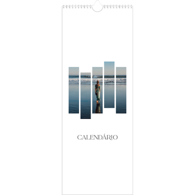 Calendário fino  — Mosaicos de viagem [capa]