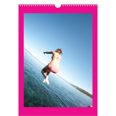 Calendário A3 — Brilhante e arrojado [capa]