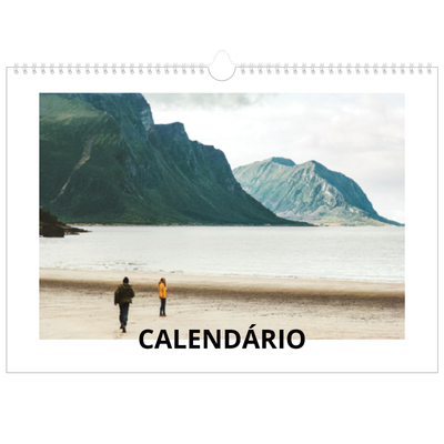 Calendário A3 Horizontal — White space [capa]