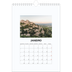 Calendário fotográfico A4 — Fotografia simples [Janeiro]