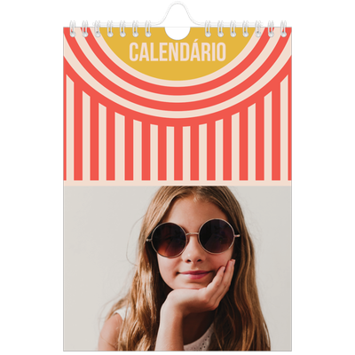 Calendário A5 — Brilhante e bonito [capa]