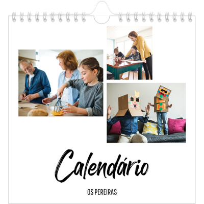 Calendário quadrado — Isto sou eu [capa]