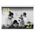 Calendário A4 duplo — Números grandes com purpurinas [capa]