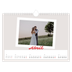 Calendário A4 horizontal — Assinado a carmim [Abril]
