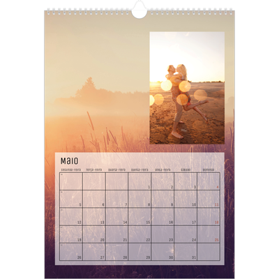 Calendário A3 — Regresso à natureza [capa]