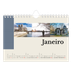 Calendário A5 horizontal — Vistas do mundo [Janeiro]