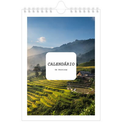 Calendário A5 — A história completa [capa]