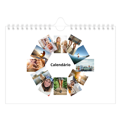 Calendário A5 horizontal — Moldura [capa]