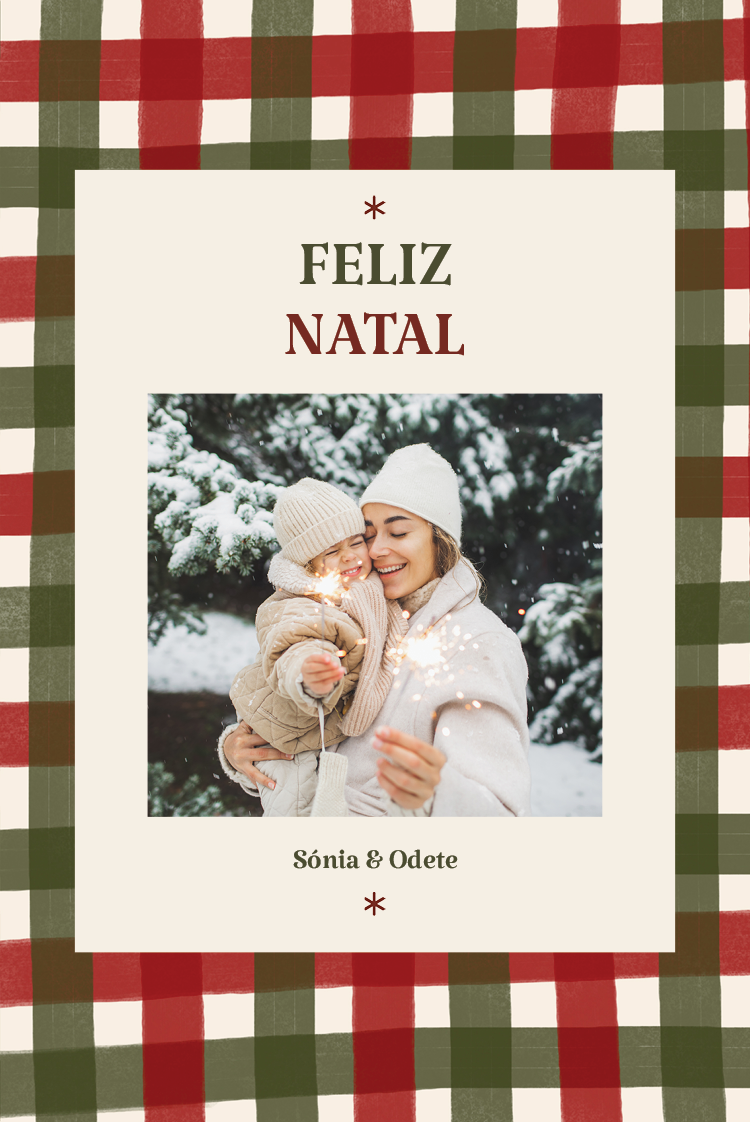 Cartões — Patchwork de Natal