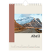 Calendário A5 — Vistas do mundo [Abril]