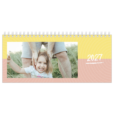 Calendários de mesa — Cor e padrão [capa]