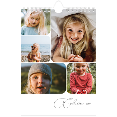 Calendário A5 — Fotos e escrita [capa]