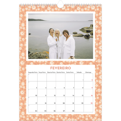 Calendário A3 — Florescer [Fevereiro]