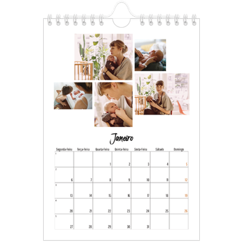 Calendário A5 — Isto sou eu
