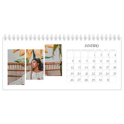 Calendários de mesa — Mosaicos de viagem [Janeiro]
