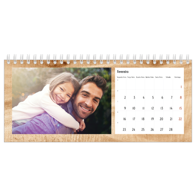 Calendários de mesa — Madeira [Fevereiro]