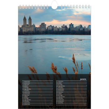 Calendário fotográfico A4 — Complementos