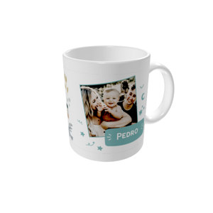 Canecas personalizadas — O meu primeiro ano - azul
