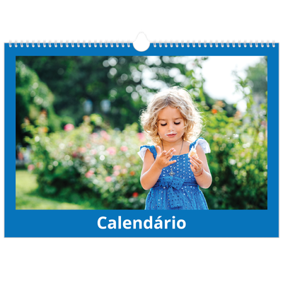 Calendário A3 Horizontal — Colorir o meu mundo [capa]