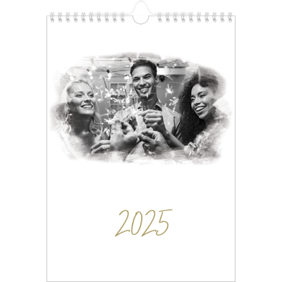 Calendário fotográfico A4 — Efeitos fotográficos [capa]
