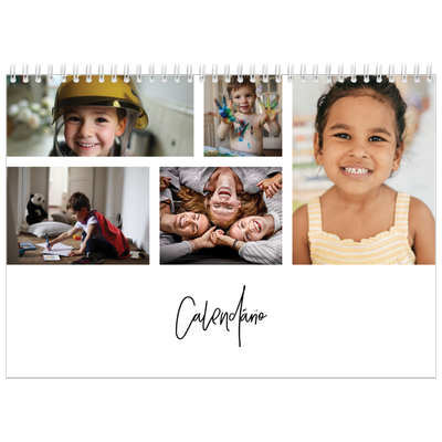 Calendário A4 duplo — Arranjos fotográficos [capa]