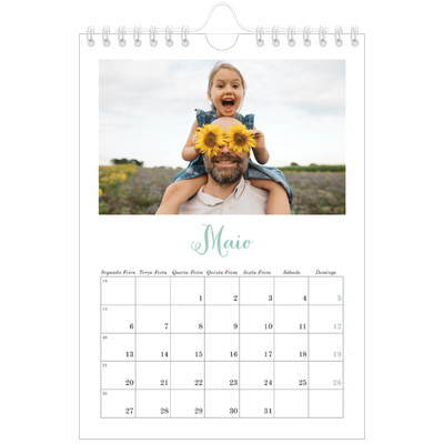 Calendário A5 — Olá mundo [capa]