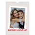 Calendário fotográfico A4 — Assinado a carmim [capa]