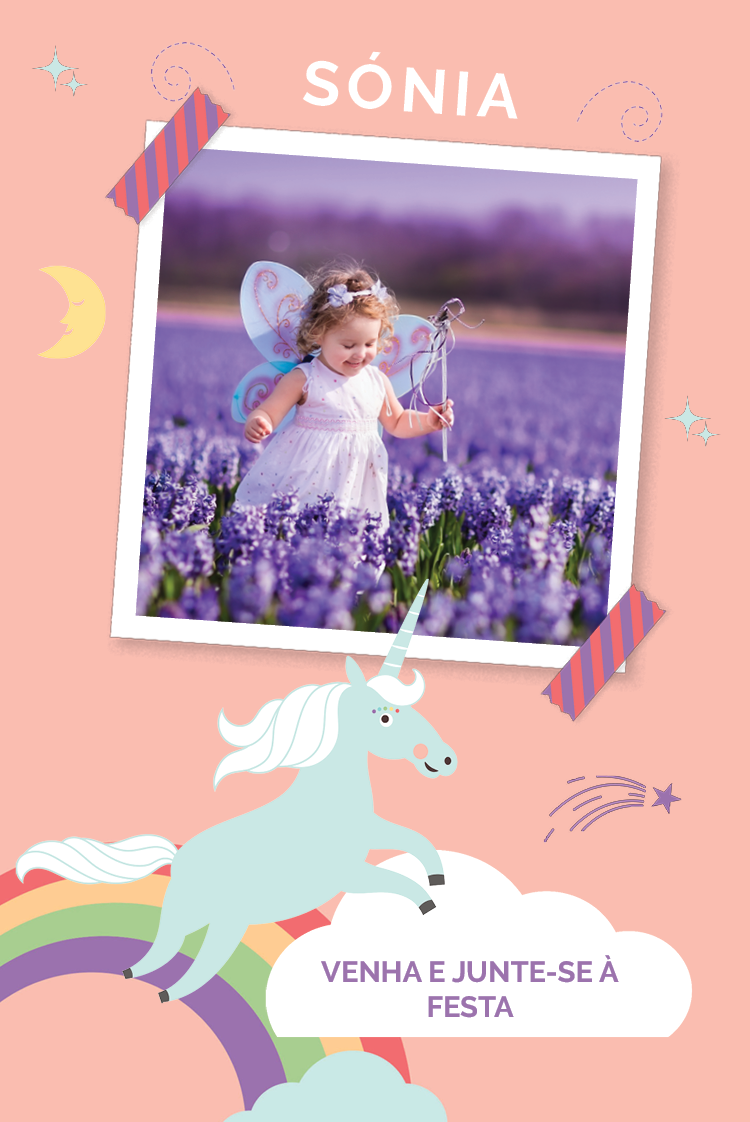 Convites — Unicórnio