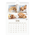 Calendário A5 — Gatinho brincalhão [Abril]