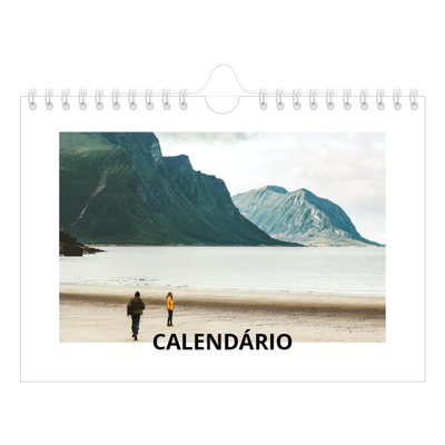 Calendário A5 horizontal — White space [capa]