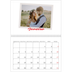 Calendário A4 duplo — Assinado a carmim [Janeiro]