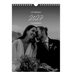 Calendário fotográfico A4 — Escrita elegante [capa]