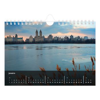 Calendário de Fotografias A5 Paisagem — Complementos