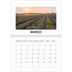 Calendário A4 duplo — Fotografia simples [Março]