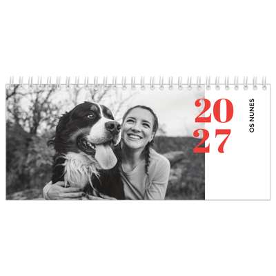 Calendários de mesa — Um ano audacioso [capa]