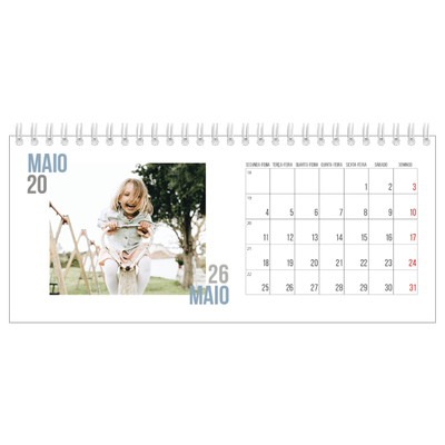 Calendários de mesa — Tipo de casal [capa]
