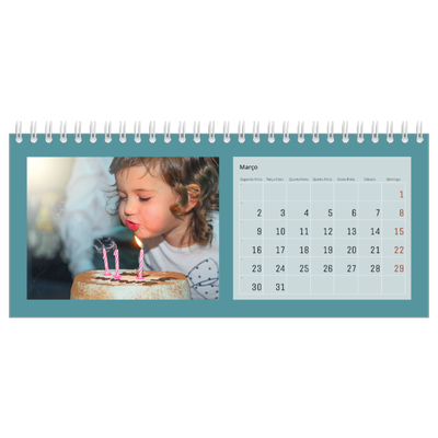 Calendários de mesa — Colorir o meu mundo [Março]