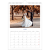 Calendário fotográfico A4 — Clássico cobalto [Maio]