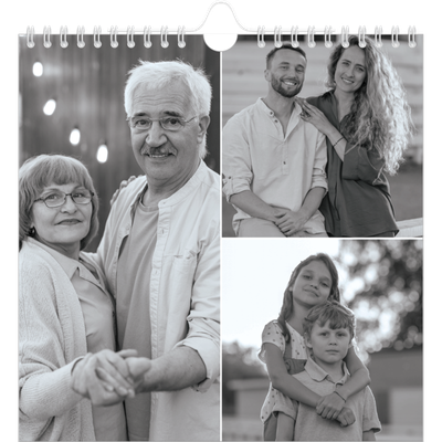 Calendário quadrado — Foco [capa]